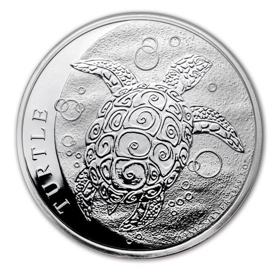 2017 Niue 5 oz Silver $10 Hawksbill Turtle BU 2017 Niue 5 oz Silver $10 Hawksbill Turtle BU